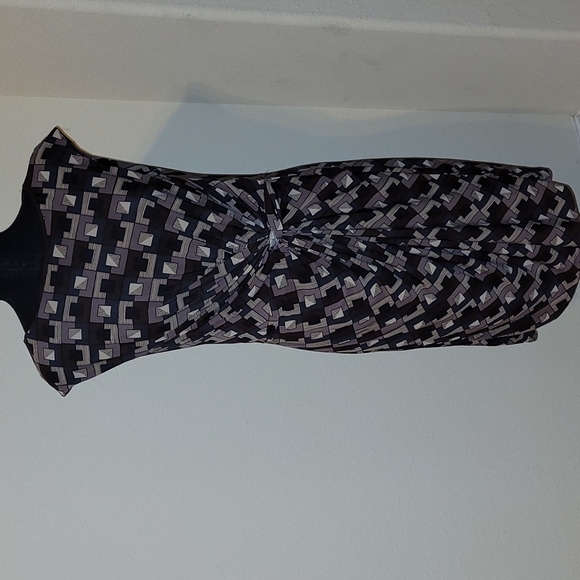 Evan Picone Dresses & Skirts - 🤎Evan Picone Geometric Print Dress- Size 12🤎